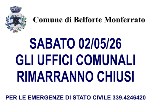 Chiusura Uffici Comunali